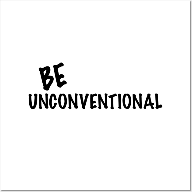 BE Unconventional (horizontal) Wall Art by AmeliaAndJP